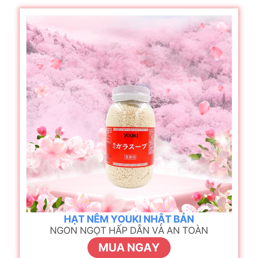 Hạt nêm Youki Nhật Bản 520g