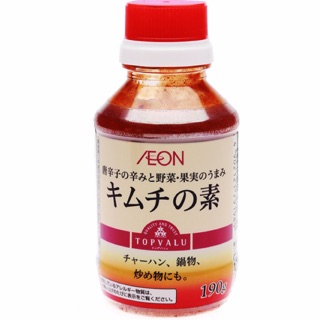 Nước sốt kimchi topvalu 190g