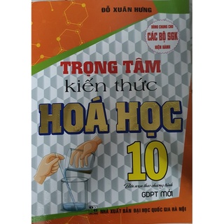Sách - trọng tâm kiến thức hóa học lớp 10