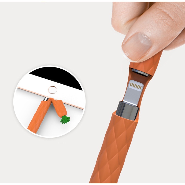 Bao Case Hình Trái Dứa bảo vệ cho bút Apple Pencil 1 / Pencil 2.