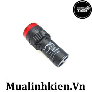 Đèn Báo Tủ Điện 220V Phi 16mm - Đỏ