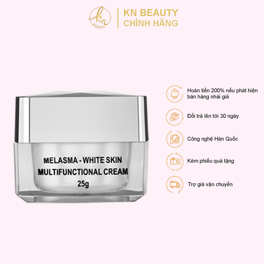 Kem Dưỡng Trắng Giảm Nám KN Beauty - White Skin Cream 25 gram