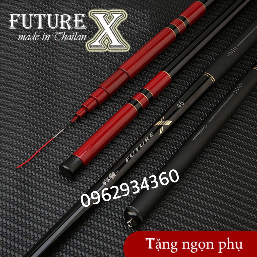 Cần câu tay Future X 5H - carbon xoắn made in ThaiLan