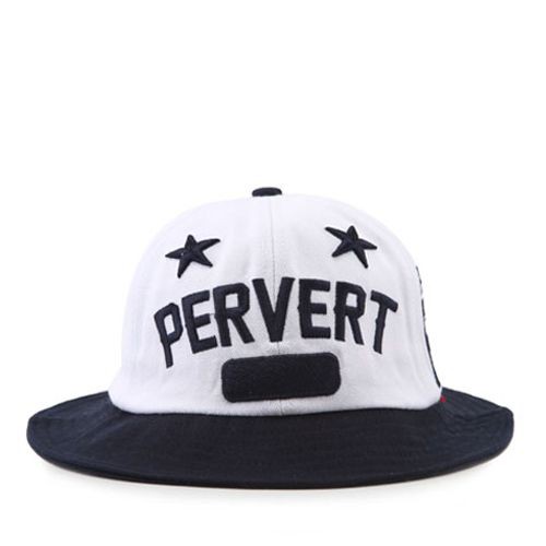 Premier Nón xô PERVERT white/navy