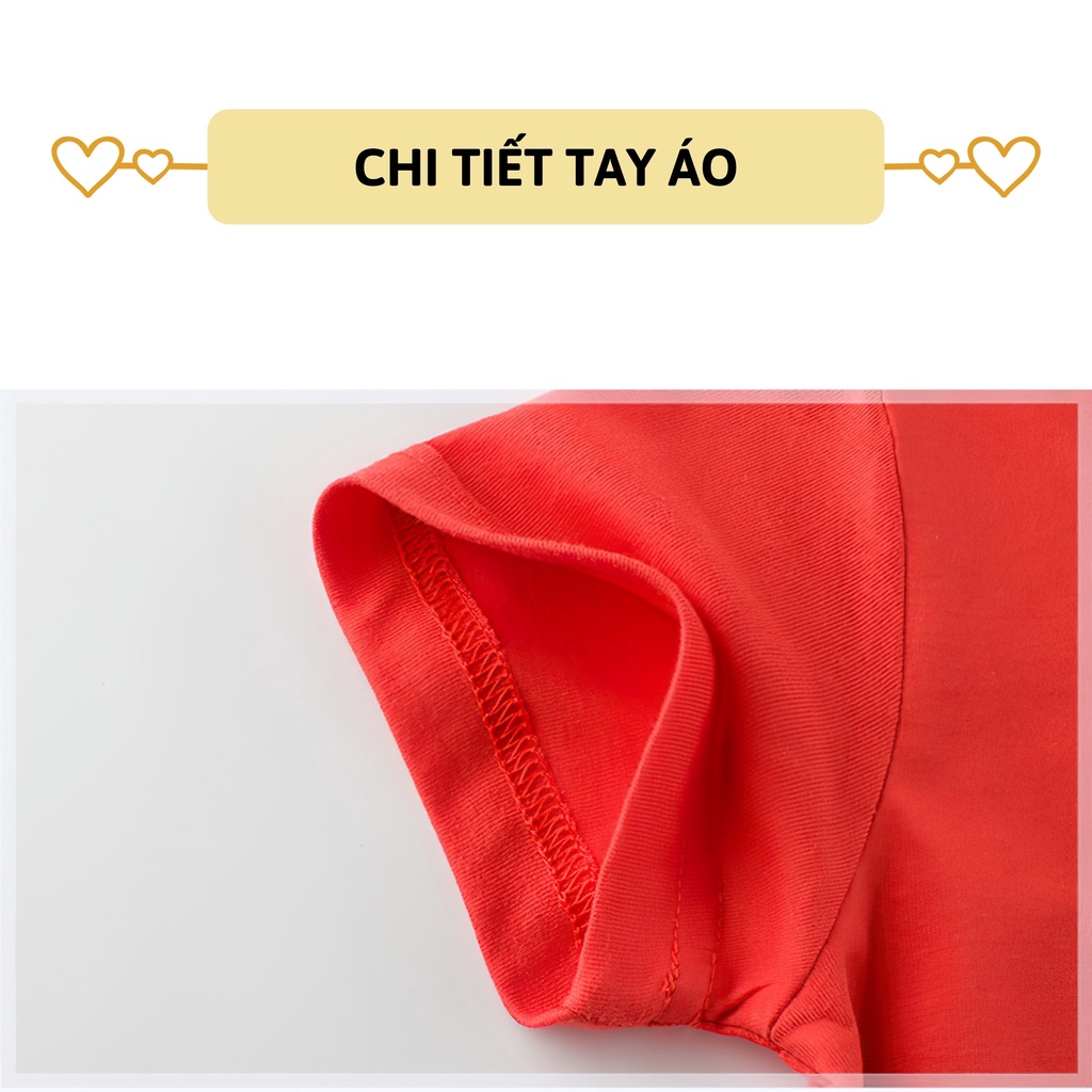 Áo thun bé trai bé gái ngắn tay 27Kids áo cộc nam nữ 100% Cotton cho trẻ từ 2-10 tuổi BSTS17