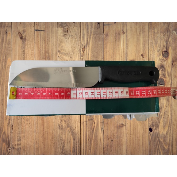 Hộp 12 Cây Dao Kinwi Stainless Steel Kitchen Knife Cán Nhựa Đen Dài 25cm - No.476