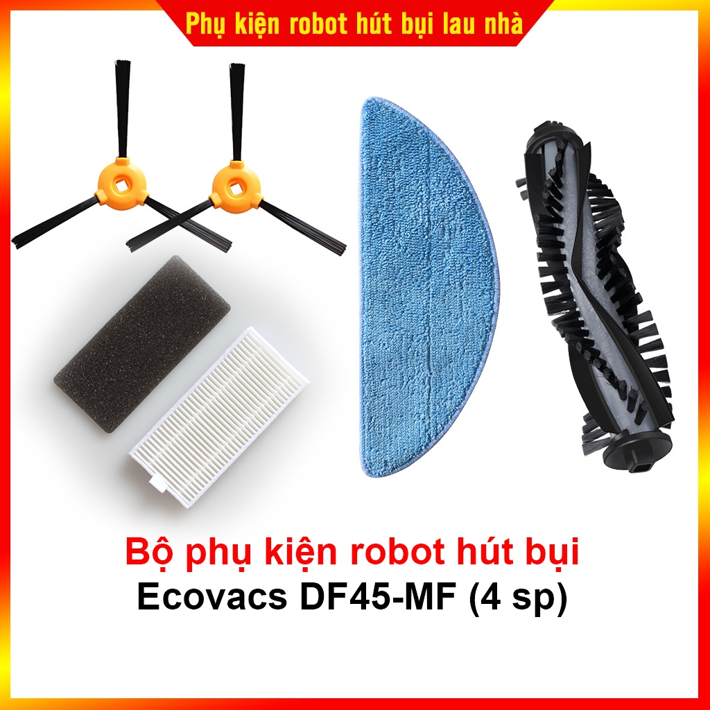 Bộ phụ kiện robot hút bụi Ecovacs DF45-MF