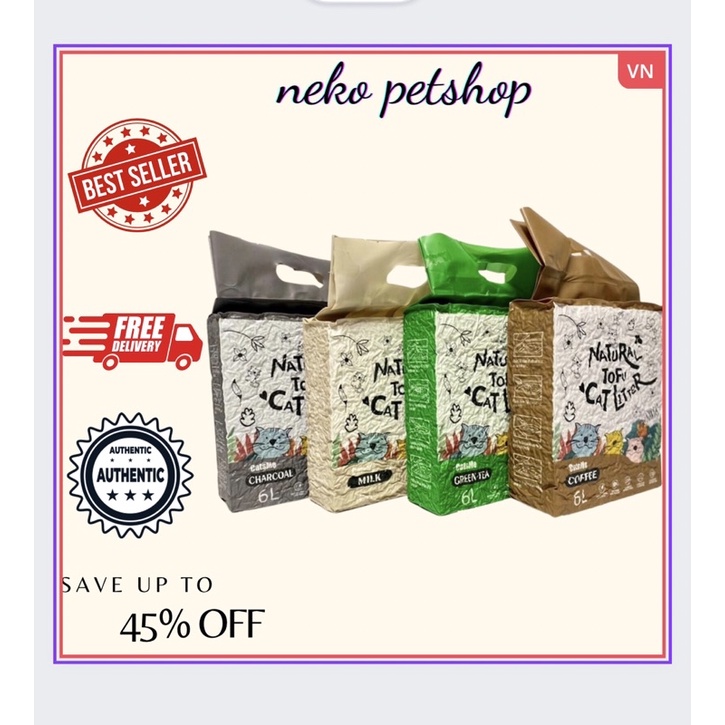 cát đậu nành catrue 6l 2.5kg