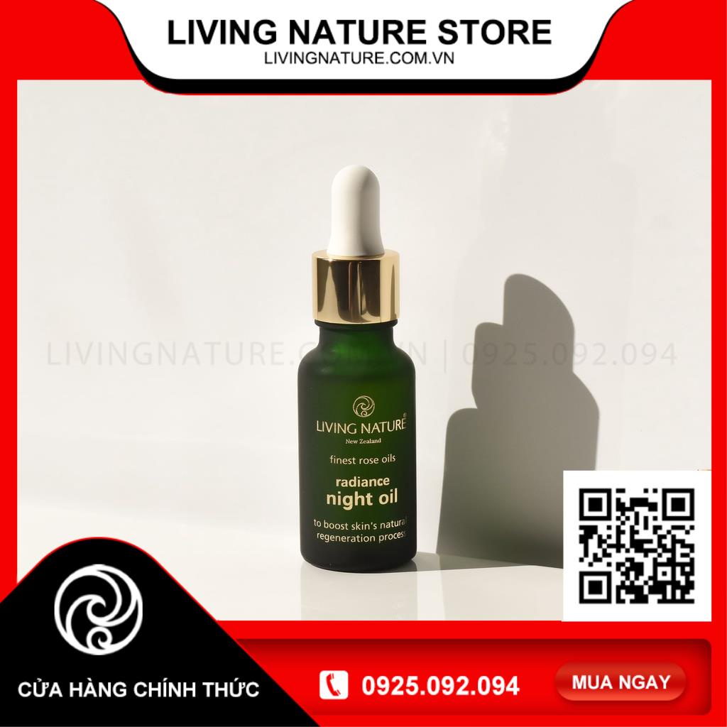 [Official Store] Dầu dưỡng da Living Nature Radiance Night Oil 18ml (bản cập nhật) | BigBuy360 - bigbuy360.vn