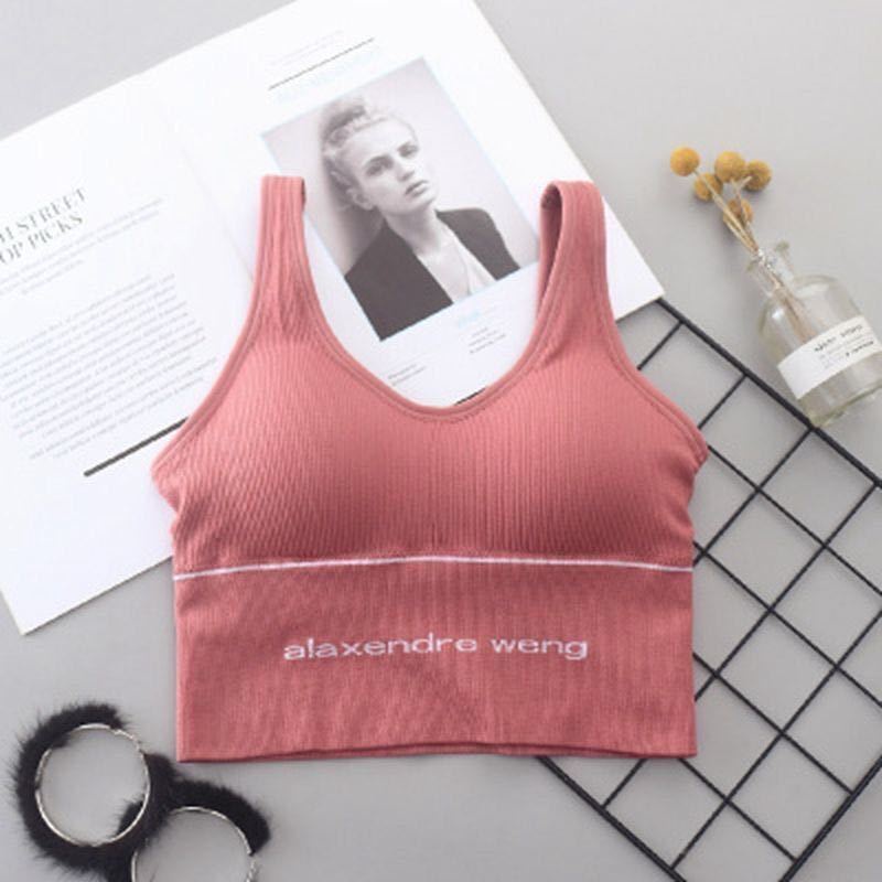 Áo bra tập gym 2 dây nâng ngực không gọng sexy bigsize có mút ngực KEENA AL 13 | BigBuy360 - bigbuy360.vn