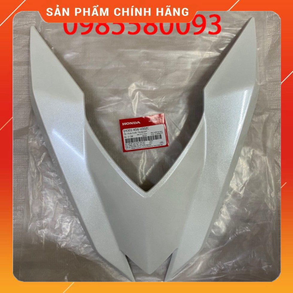 Dàn áo, bộ vỏ, Bửng xe Winner V1 trắng đời 2018  chính hãng Honda. tặng kèm chốt cài