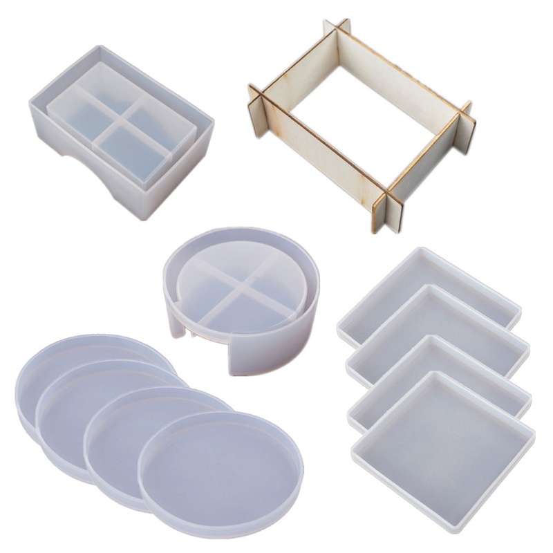 Set 10 Khuôn Silicone Làm Đồ Trang Sức Thủ Công