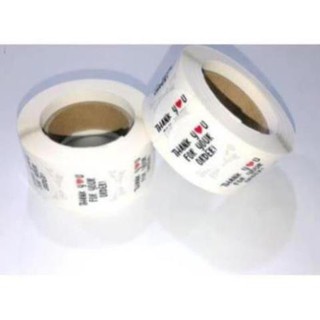 Cuộn 500 stick dán nhãn dễ thương