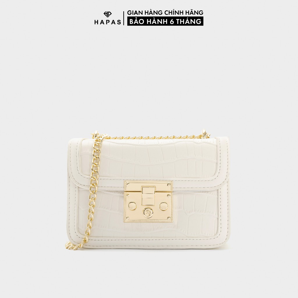 [Mã WABRWB24 giảm 30K đơn 99K] Túi Xách Nữ Khóa Gài Da Rắn Mới HAPAS - TSN18163 | BigBuy360 - bigbuy360.vn