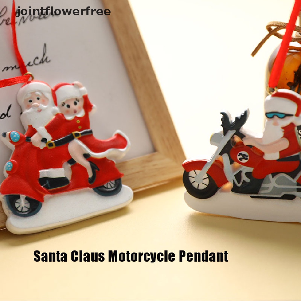 Búp Bê Treo Trang Trí Giáng Sinh Hình Ông Già Noel / Xe Máy Diy Mới