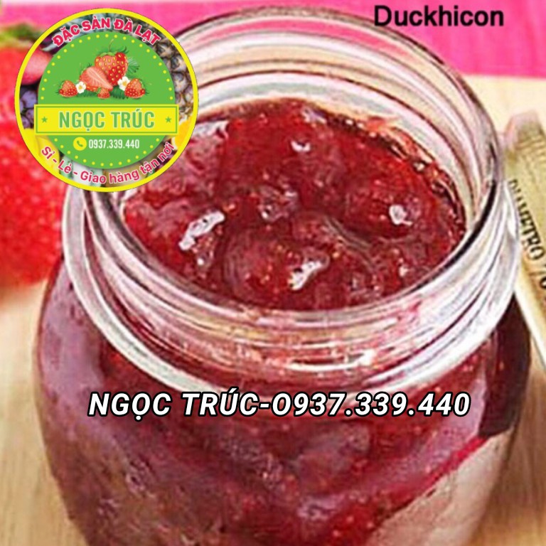 MỨT DÂU TÂY _ ĐẶC SẢN ĐÀ LẠT _[HŨ 500G] | BigBuy360 - bigbuy360.vn