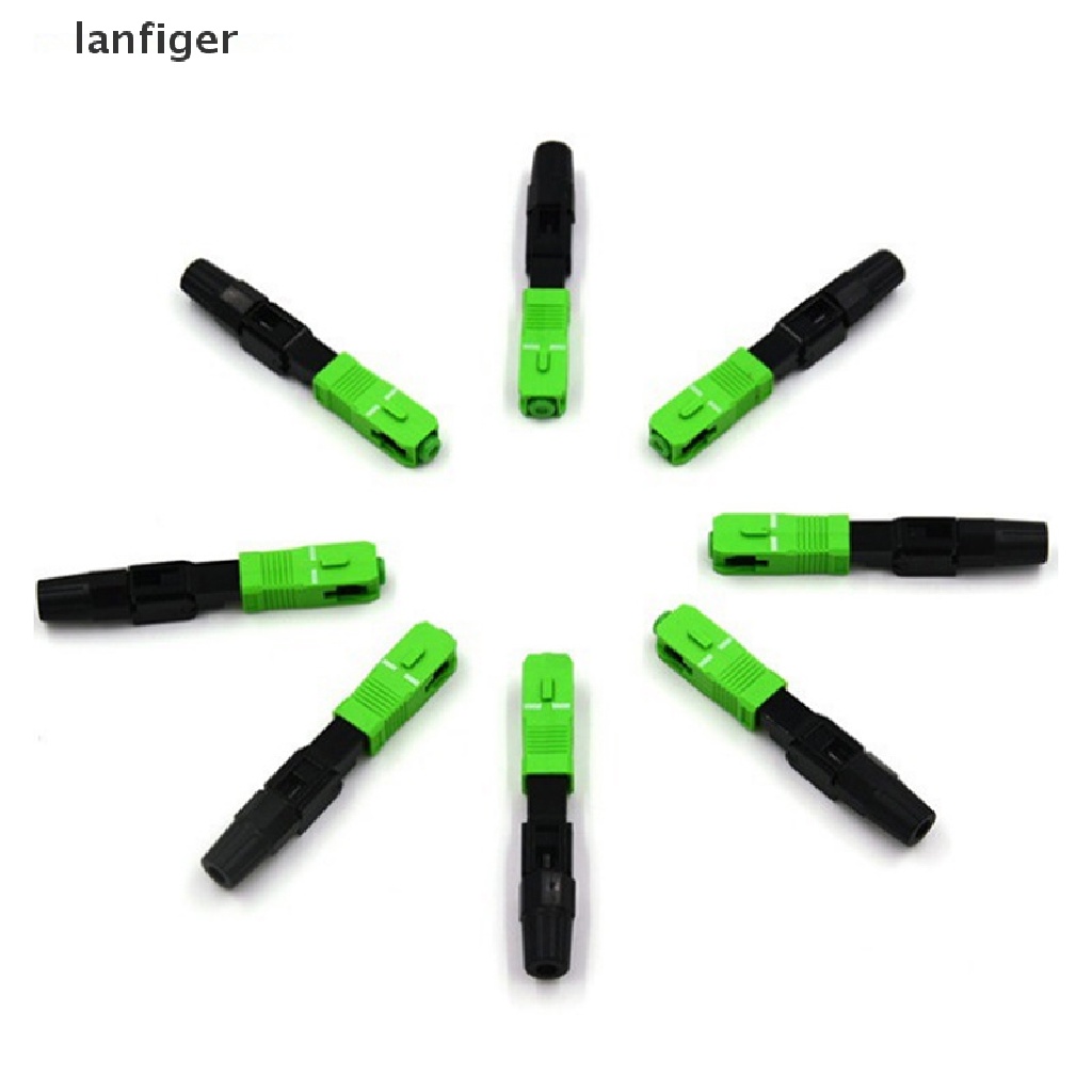 Set 10 Dây Cáp Nối Sợi Quang Đơn SC APC Nhanh Chóng Chuyên Dụng