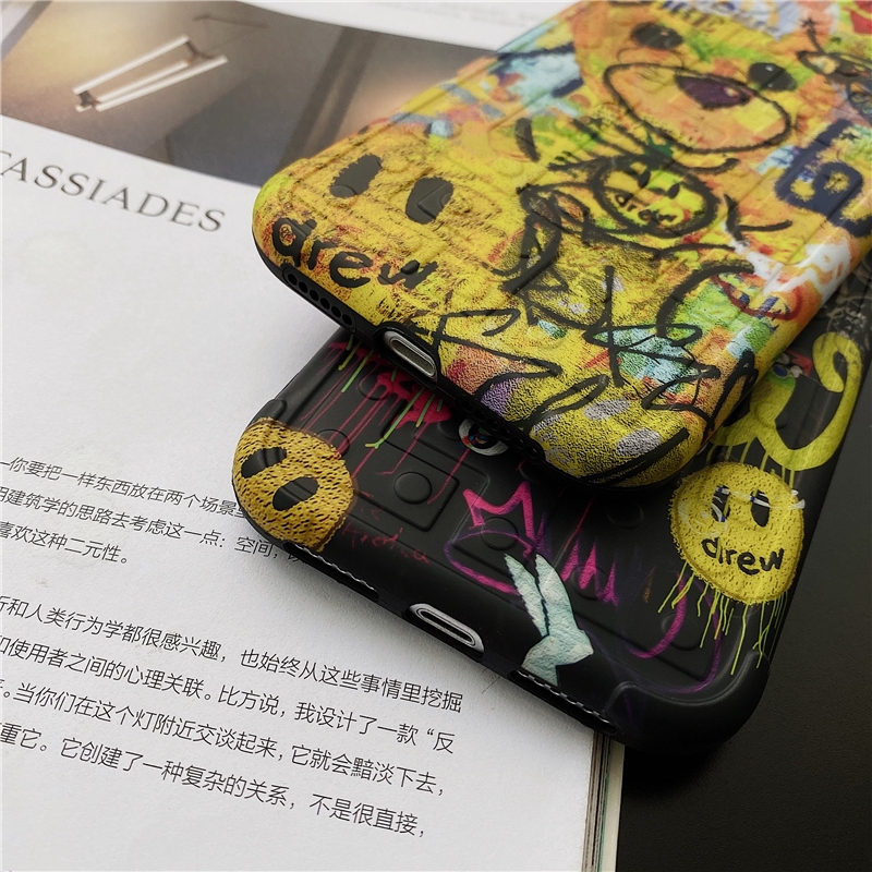 iPhone 12 Pro max Ốp điện thoại mềm in họa tiết graffiti dành cho iPhone 6/7/8 Plus / X / XS / XR / XS MAX / 11/11 PRO / 11 Pro MAX / SE2