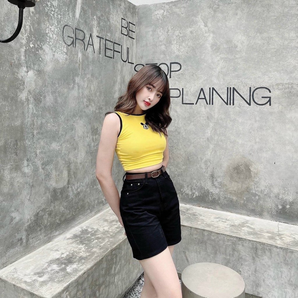 Quần short ngố kaki - 2 màu trắng kem & đen.Hàng VNXK.KingJean | BigBuy360 - bigbuy360.vn