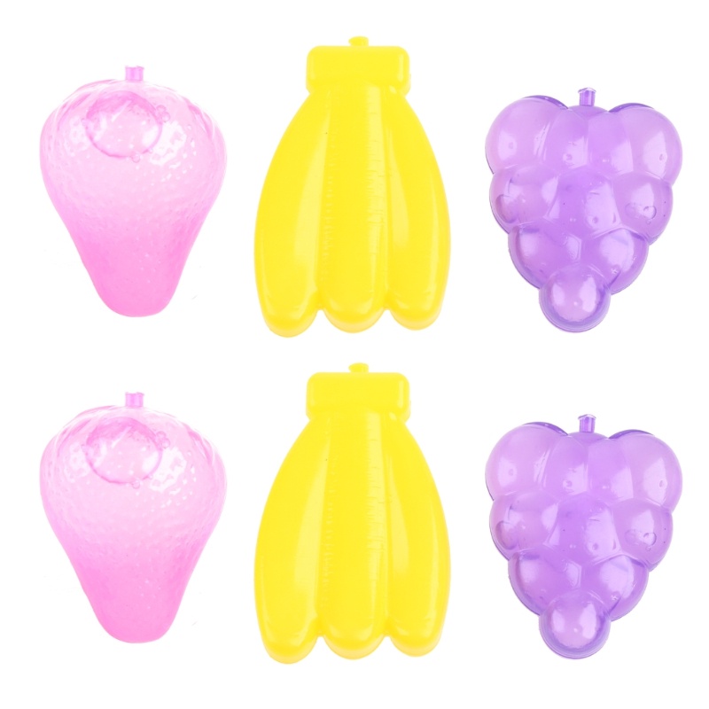 Set 6 Viên Đá Nhựa Không Tan Chảy Cho Lễ Hội