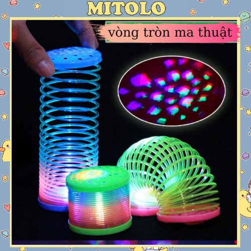 Đồ chơi lò xo cầu vồng ma thuật Mitolo Slinky cho bé MCS1058