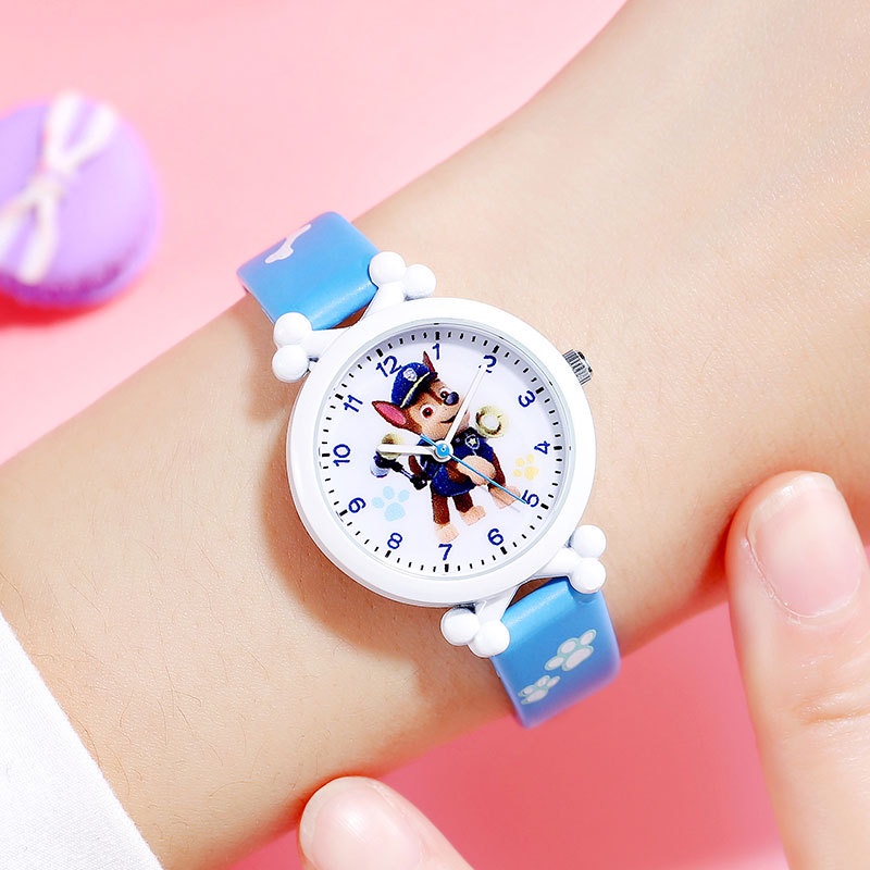 Đồng hồ đeo tay chống thấm nước họa tiết hoạt hình Paw Patrol dành cho trẻ em