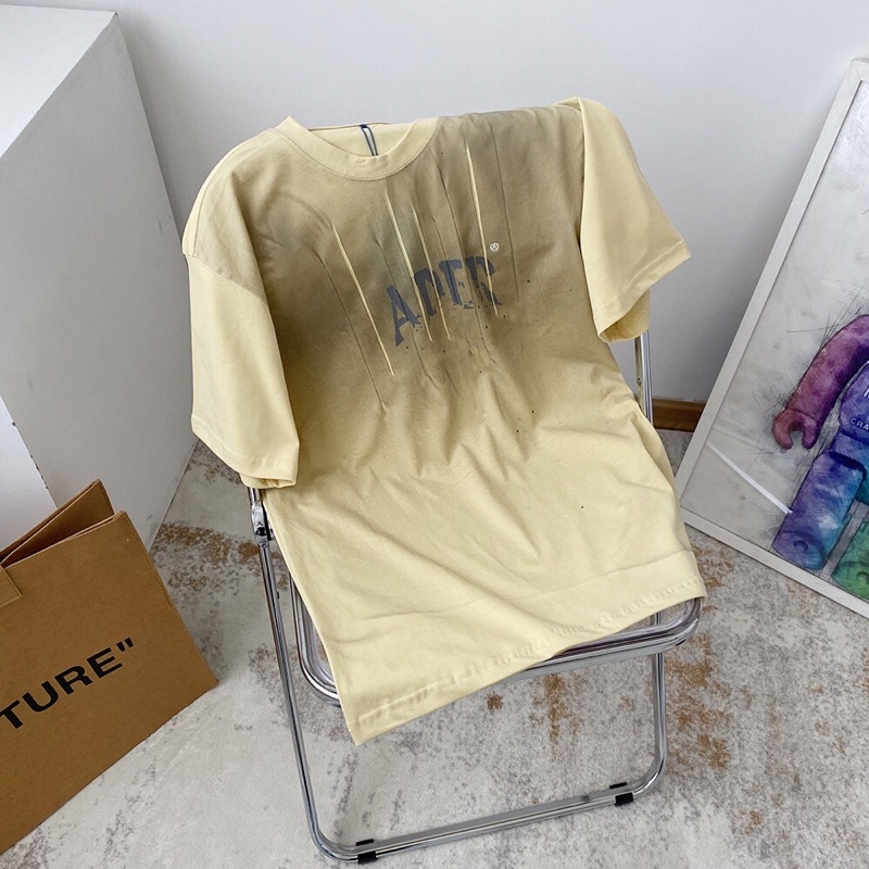 Áo thun Ader loang màu