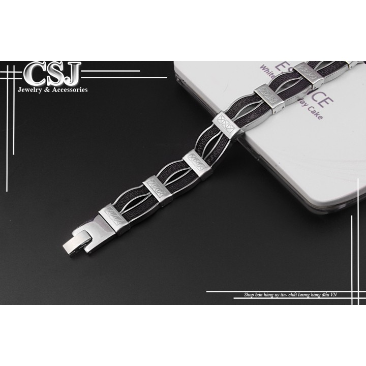 LẮC TAY NAM INOX CAO CẤP ĐẸP PHONG CÁCH HÀN QUỐC