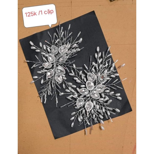 cài tóc cô dâu ( đính đá sáng lấp lánh)