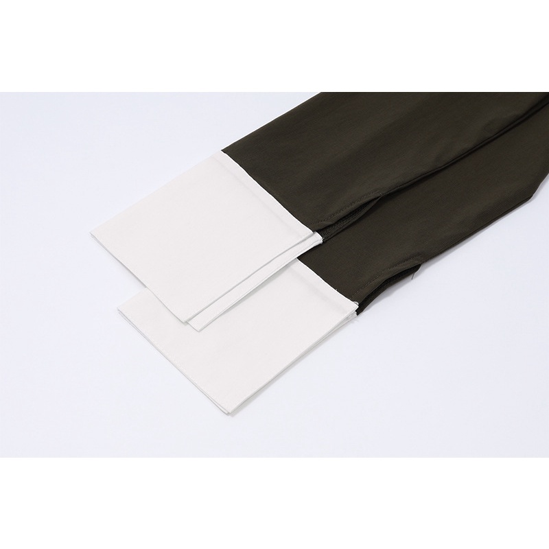 Áo Sơ Mi Dài Tay Phối Xếp Li Phong Cách Retro Dành Cho Nữ