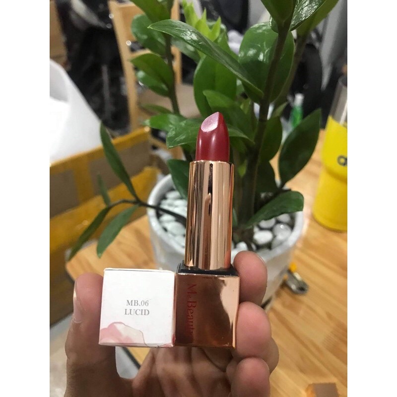 Son thỏi lì Mebeauty Silk Touch Matte Lipstick Bản giới hạn Wedding Collection màu MB.06-Lucid