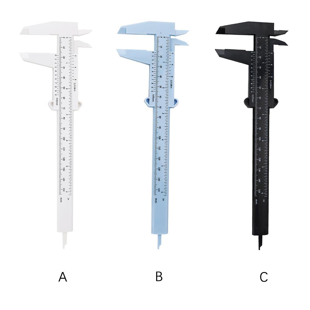 Thước Đo Bằng Nhựa 0-150mm Thiết Kế Nhỏ Gọn Tiện Dụng