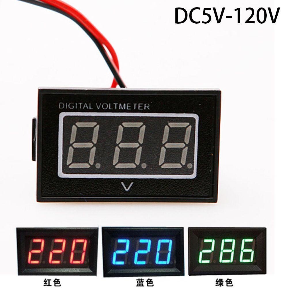 Thiết Bị Đo Điện Áp Kỹ Thuật Số Độ Chính Xác Cao 24V 36v 48v Chuyên Dụng Cho Xe Hơi