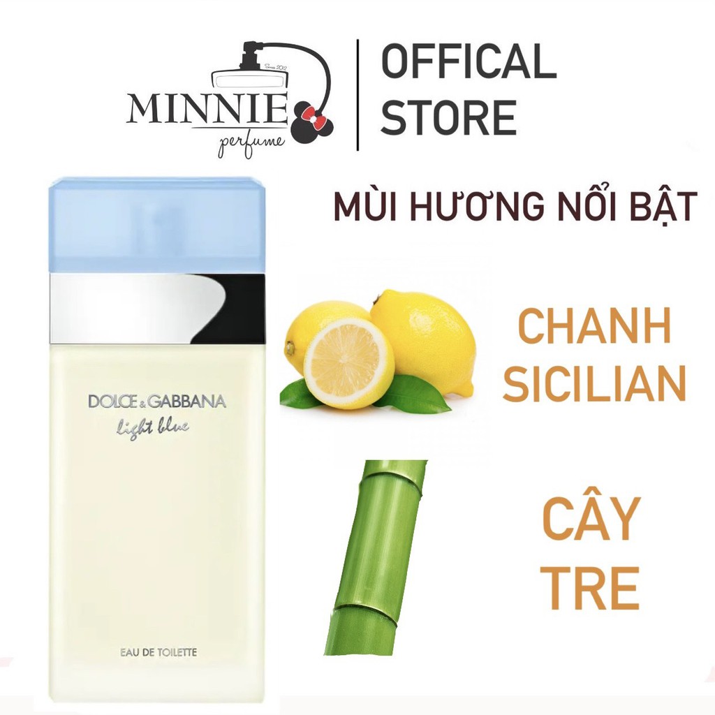 [ Mẫu thử ] Nước hoa D&G Light Blue Nữ
