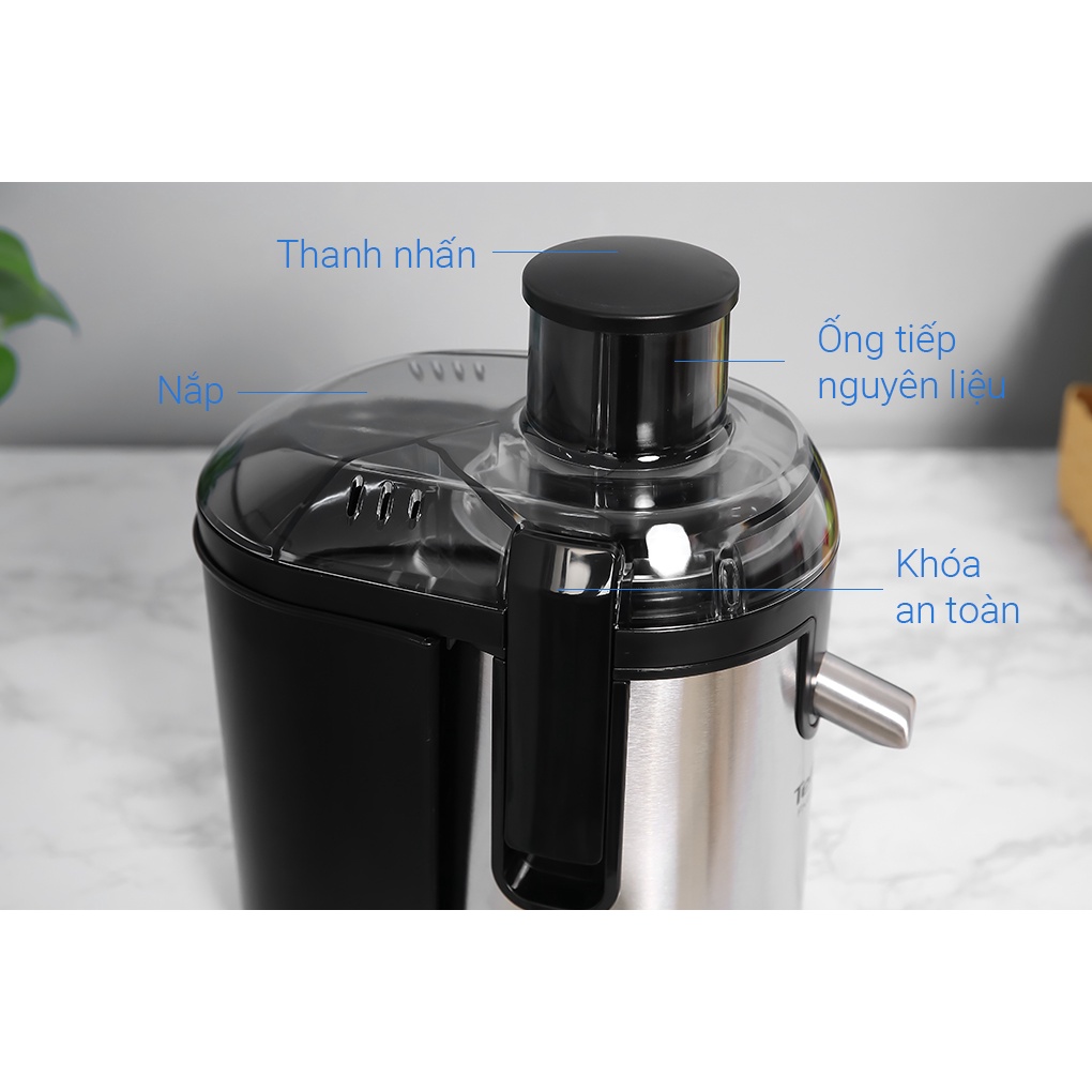 Máy ép trái cây Tefal ZE420D38, Hàng chính hãng