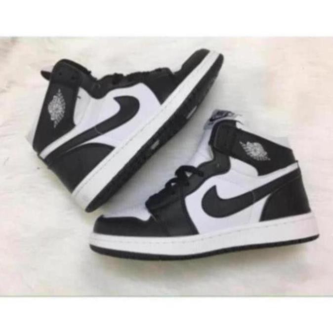 [Tặng Box/bill] Giày thể thao J0RDAN Đen trắng cao cổ | BigBuy360 - bigbuy360.vn