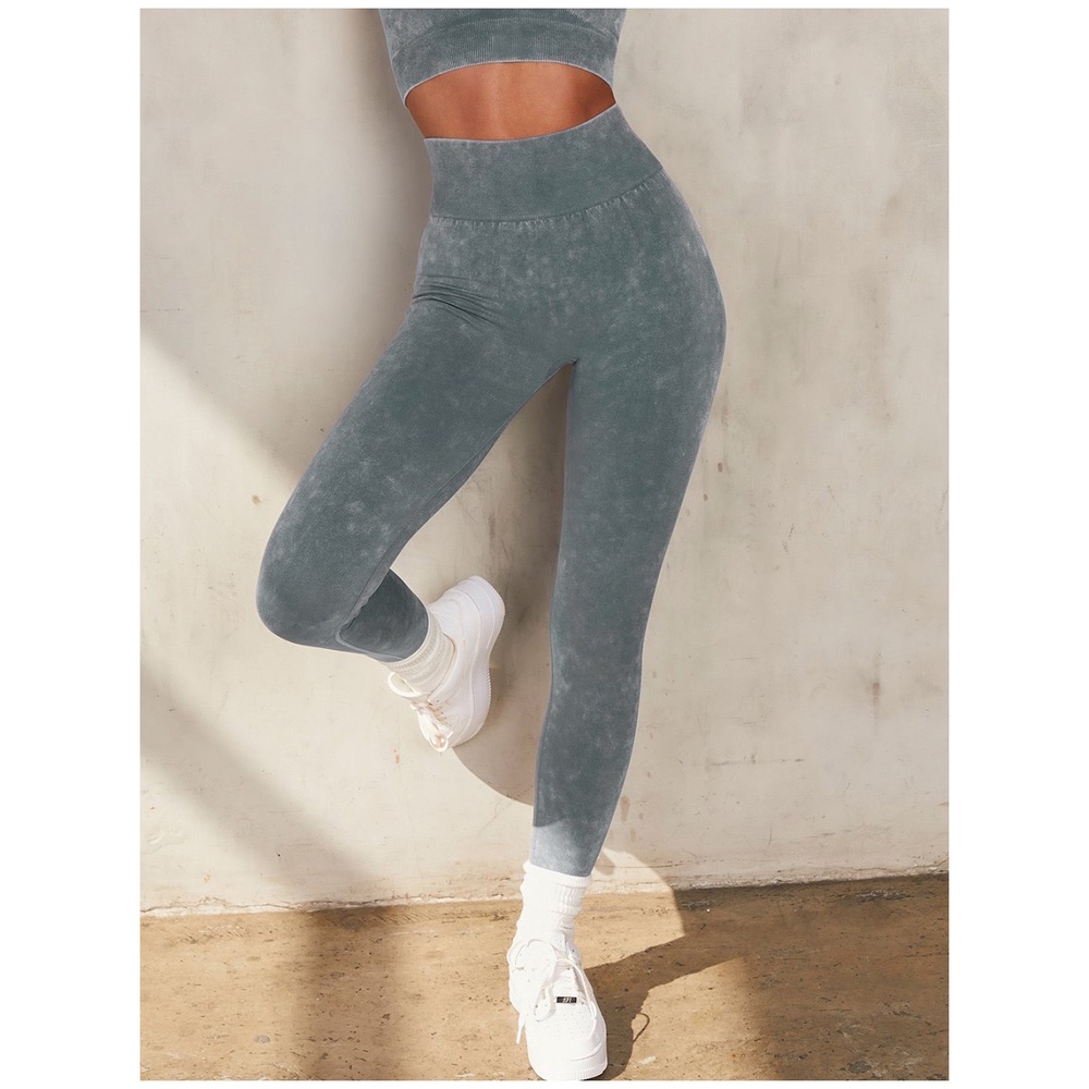 Quần legging thể thao HOPPE FUMENG dáng dài nâng mông thời trang cho nữ