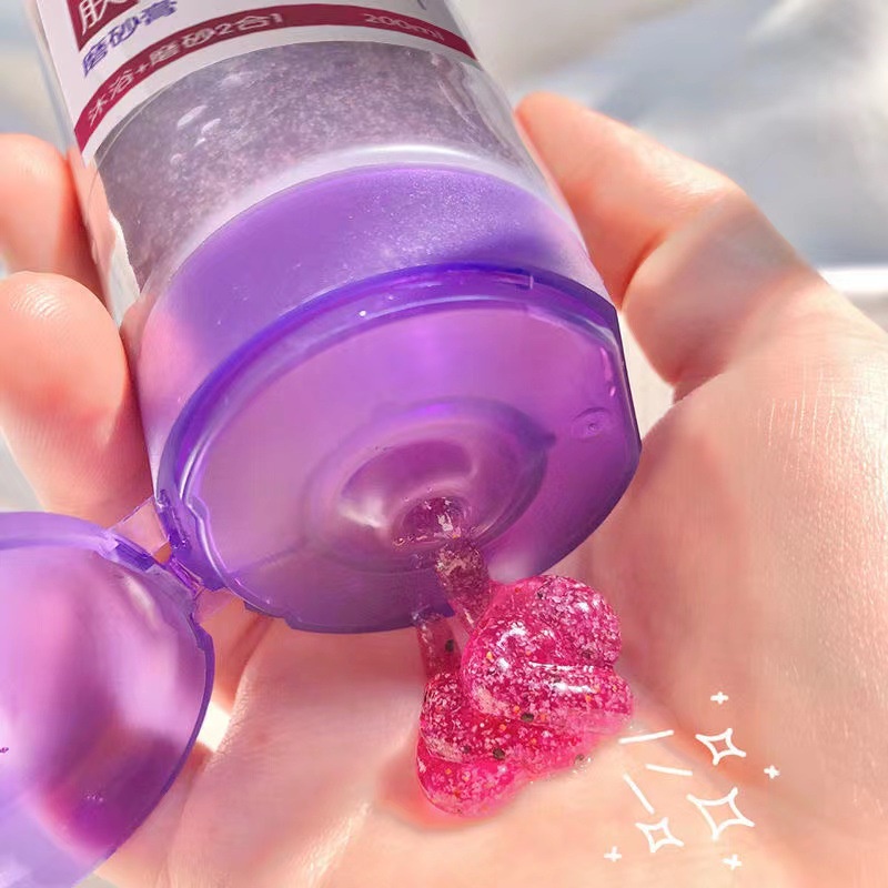 Tẩy Tế Bào Chết GINBI Hương Mâm Xôi 200ML