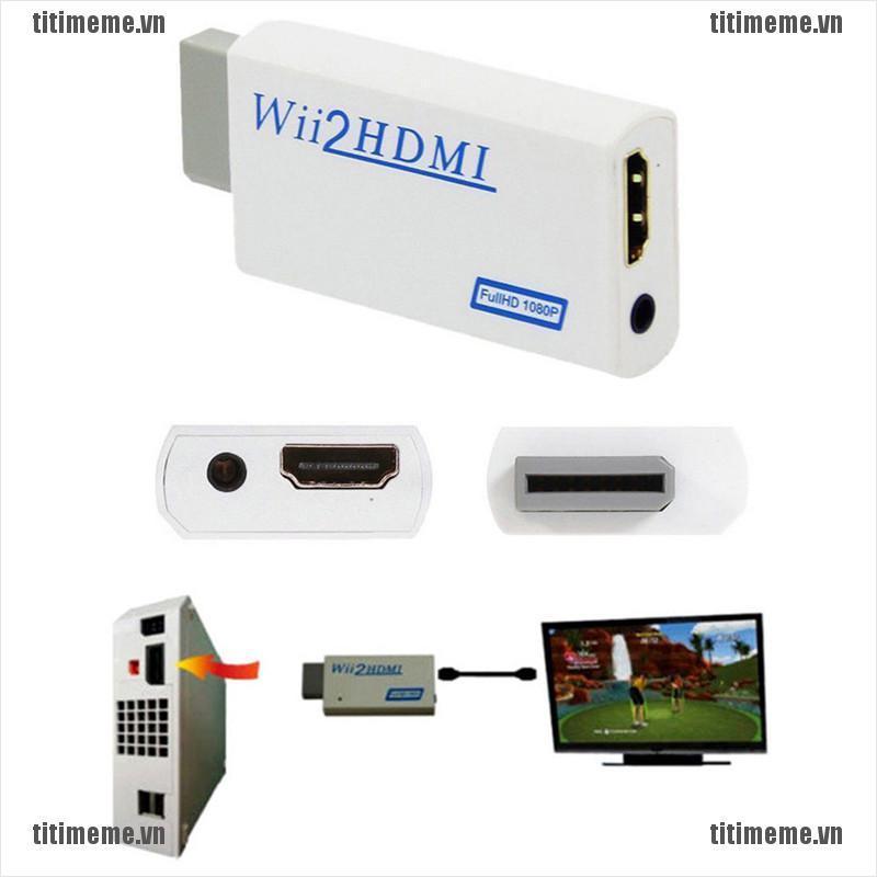 Bộ Chuyển Đổi Titi Hd Wii Sang Hdmi 1080p / 720p Với Giắc 3.5mm | BigBuy360 - bigbuy360.vn