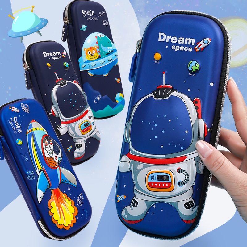 Hộp đựng bút SOSAMA hộp bút cute nhiều ngăn đa năng hình hoạt hình cho học sinh kèm quà tặng SP-001363