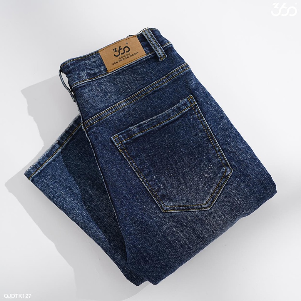 Quần jean nam cao cấp thương hiệu 360 Boutique - QJDTK127 | BigBuy360 - bigbuy360.vn