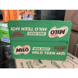 Thùng 24 hộp sữa milo nắp vặn 210ml - đủ vị