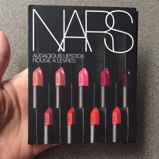 Sample son lì Nars Audaciqus Lipstick (gồm 8 màu) - USA