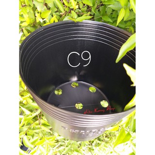 Chậu nhựa đen C9
