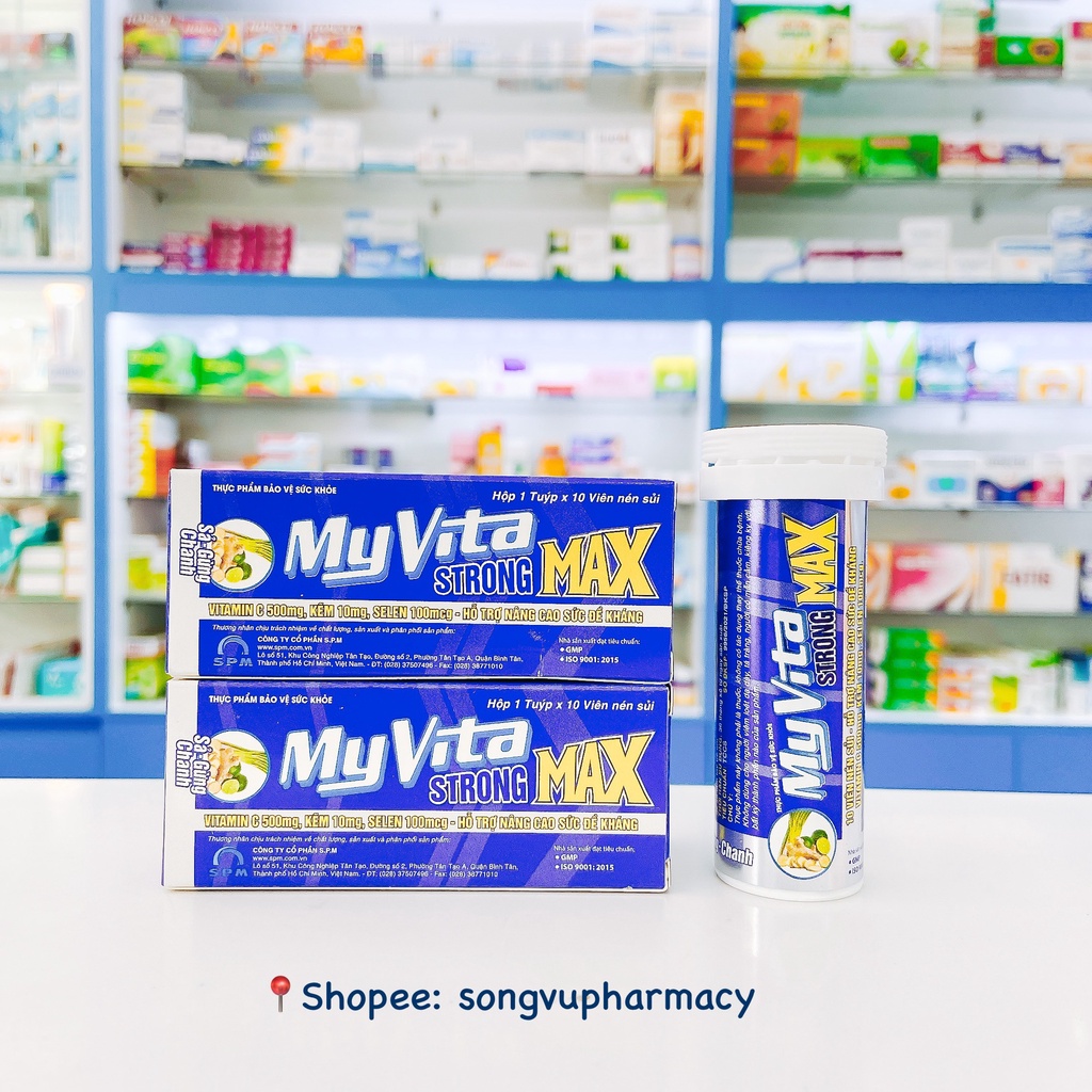 MyVita Strong  - Bổ sung Vitamin c, tăng cường sức đề kháng