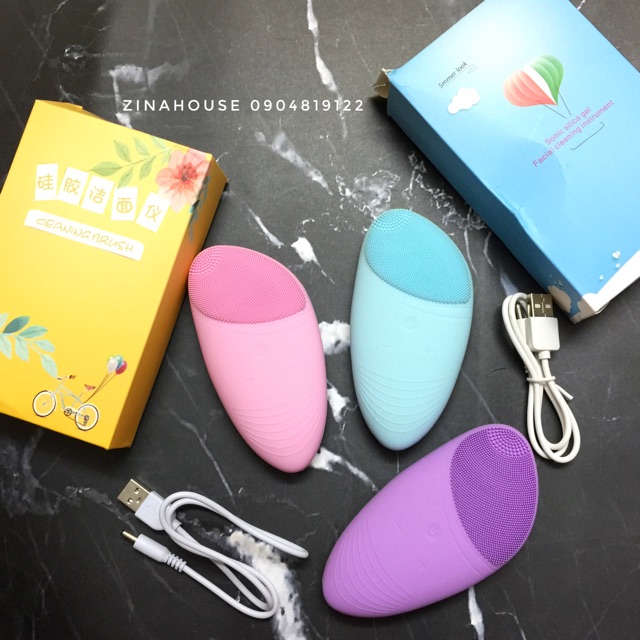 Máy rửa mặt silicon