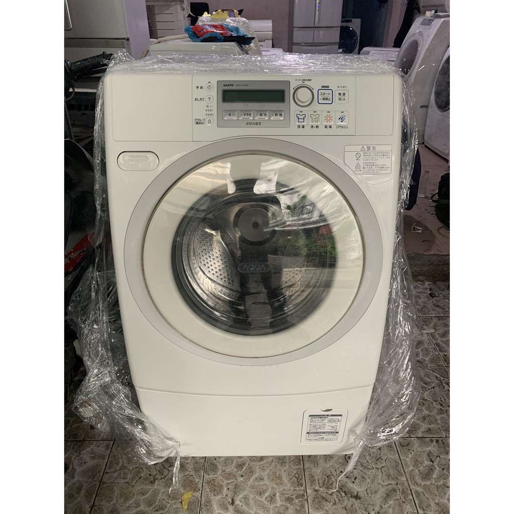 Máy Giặt Sanyo Aqua giặt 9kg, sấy 6kg Japan