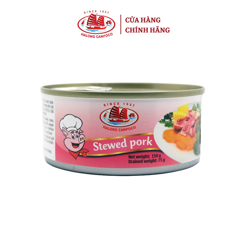 [Mã BMBAU50 giảm 7% đơn 99K] Heo Hầm 150g - Đồ Hộp Hạ Long