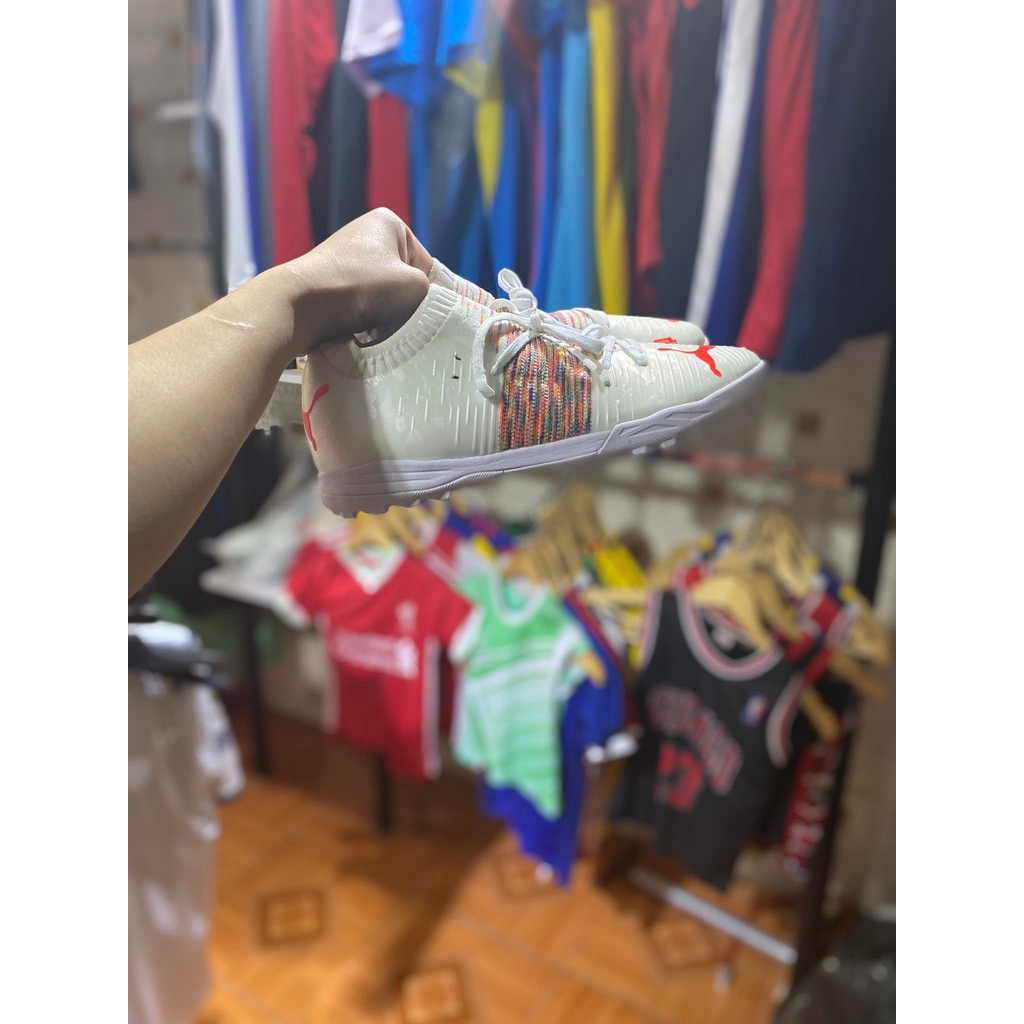 Tặng túi đút + tất Giày đá bóng PUMA FUTURE Z 1.1 đế TF cho sân cỏ nhân tạo 🕸️ }