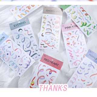 STICKER TRANG TRÍ TOPLOADER - STICKER CONFETTI MẪU 6